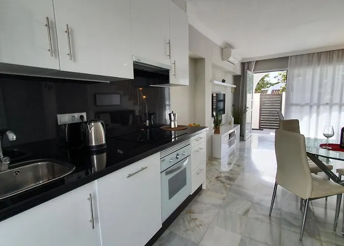 公寓 Duplex Home, Marbella, View, 马尔韦利亚